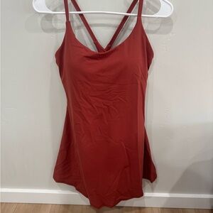 HALARA Red Sleeveless Dress! Brand new with tags size medium🍄